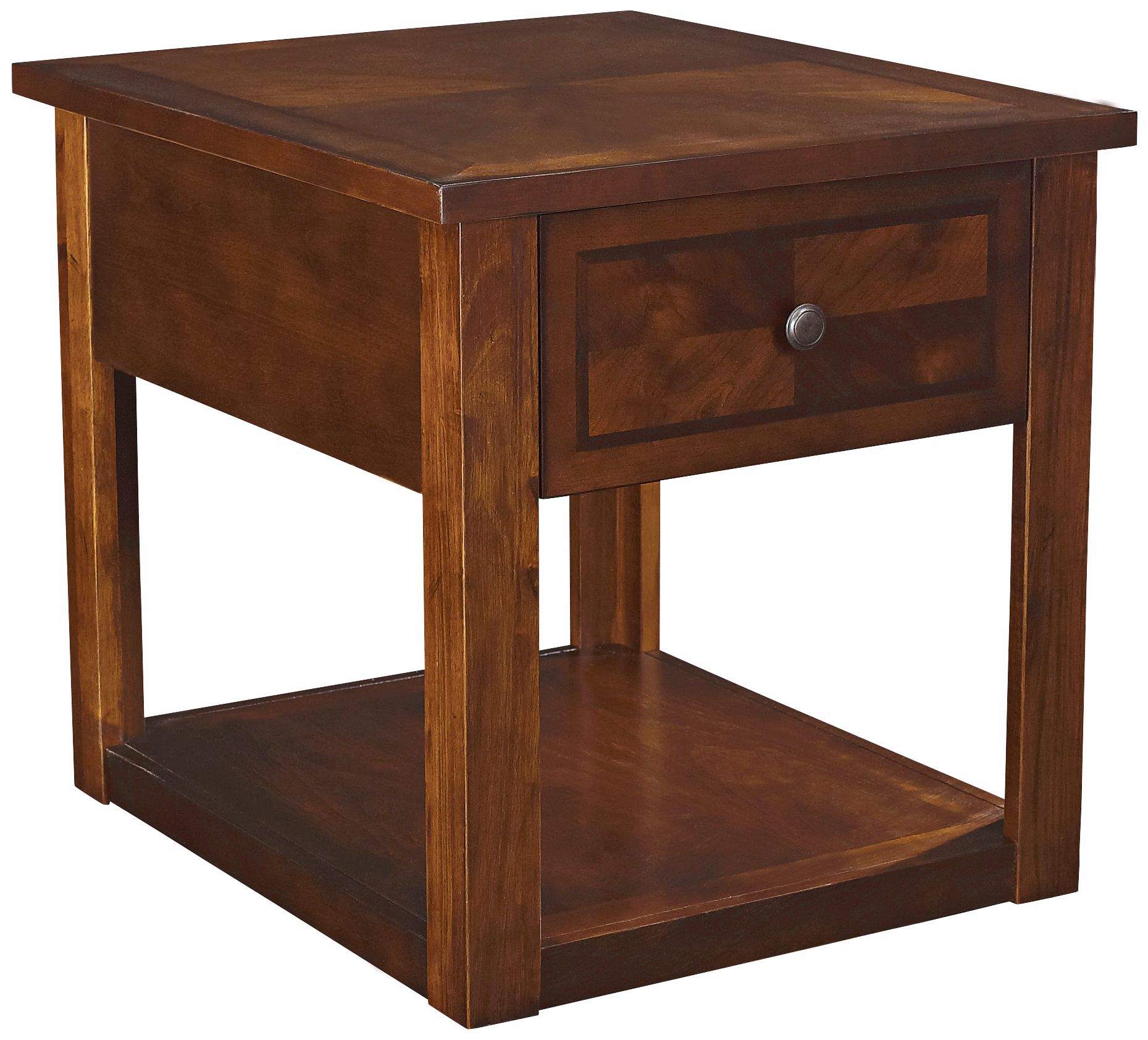 Nuance Cherry Rectangular Drawer End Table