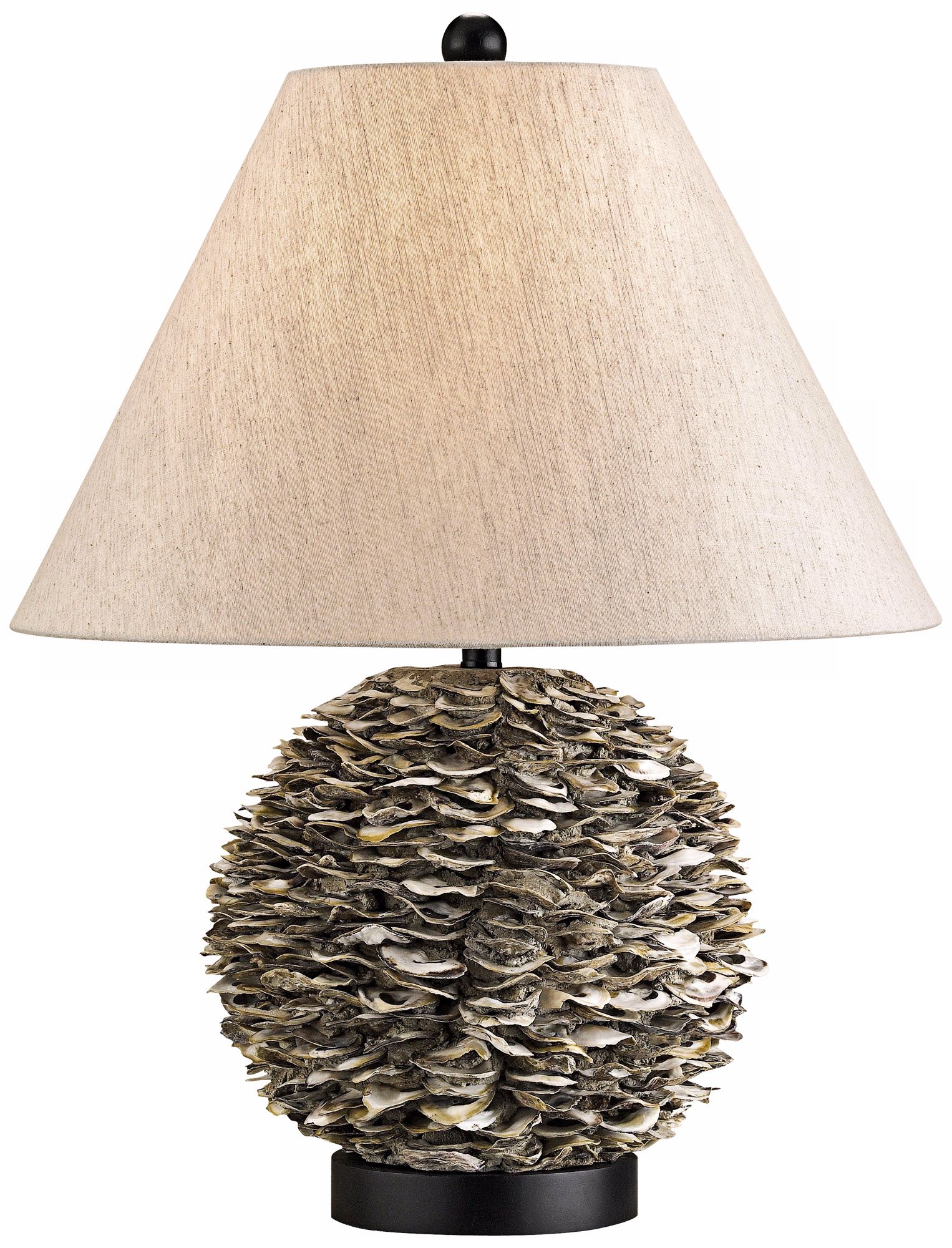 Currey and Company Amalfi Oyster Shell Table Lamp