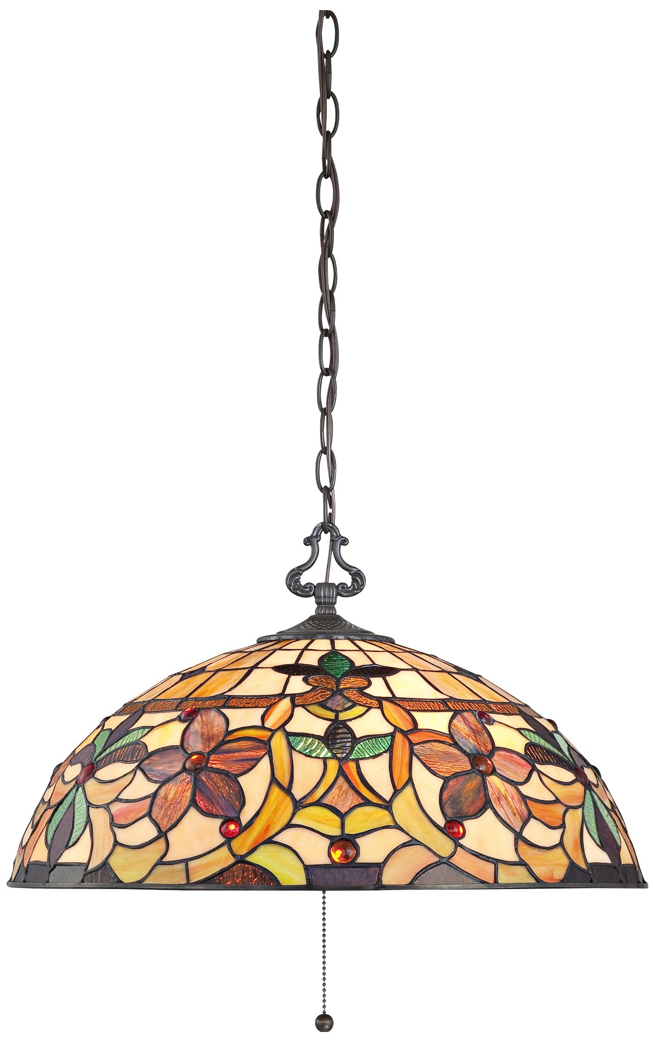 Quoizel Kami Art Glass Pendant Light