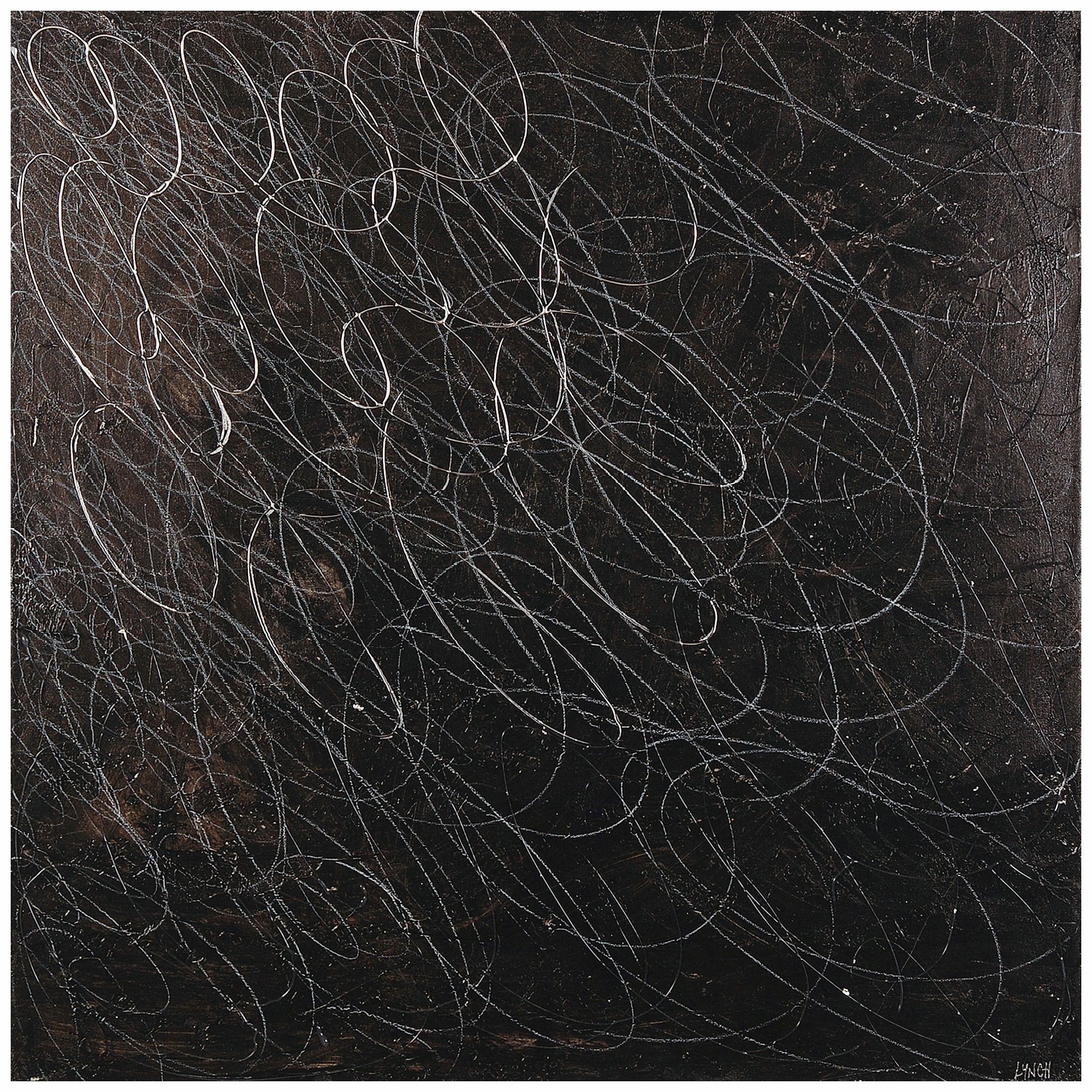 Whimsical Circle I 30" Square Abstract Wall Art