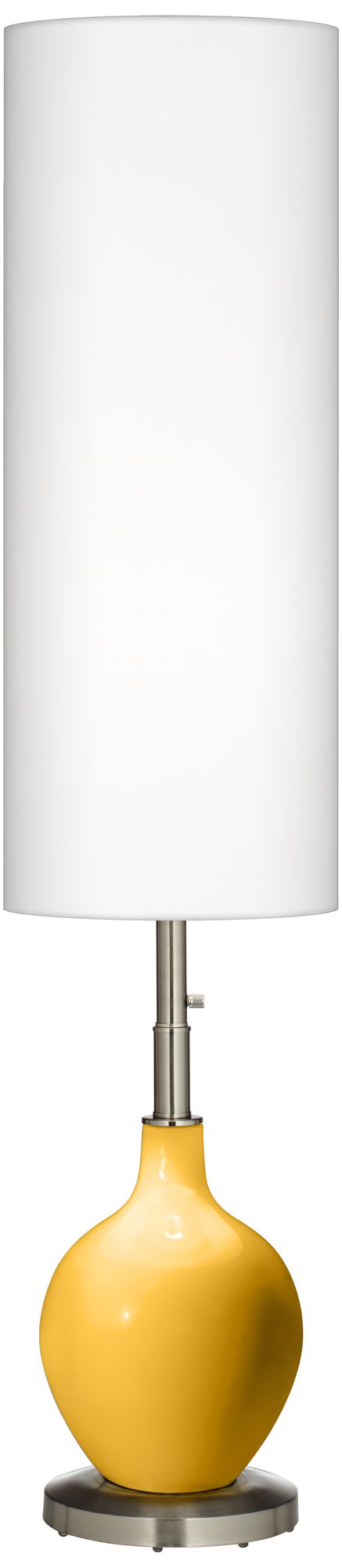 Goldenrod Ovo Floor Lamp