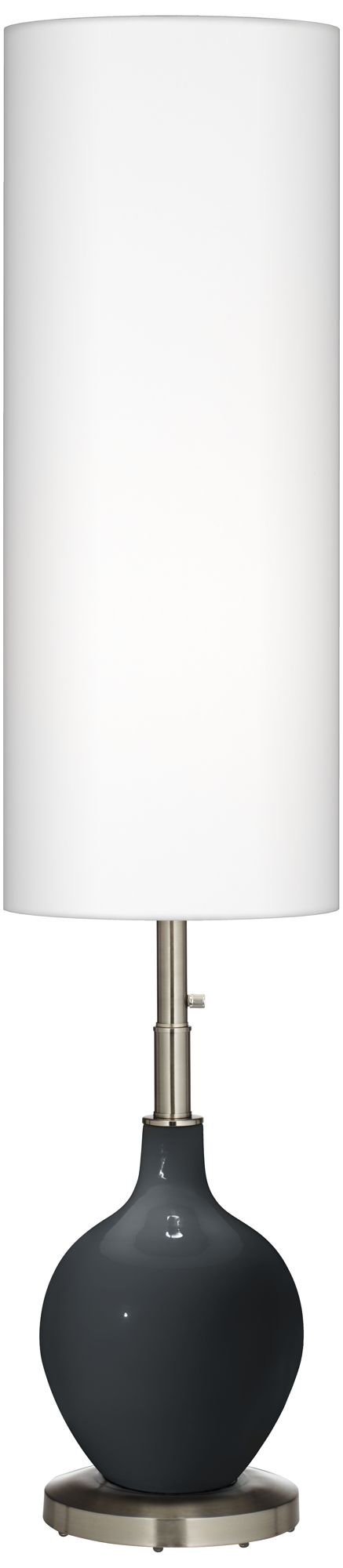 Black of Night Ovo Floor Lamp