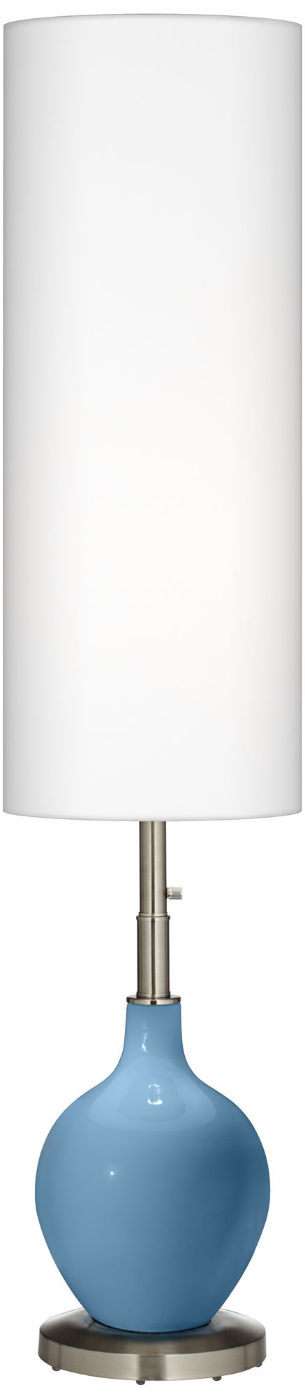Secure Blue Ovo Floor Lamp