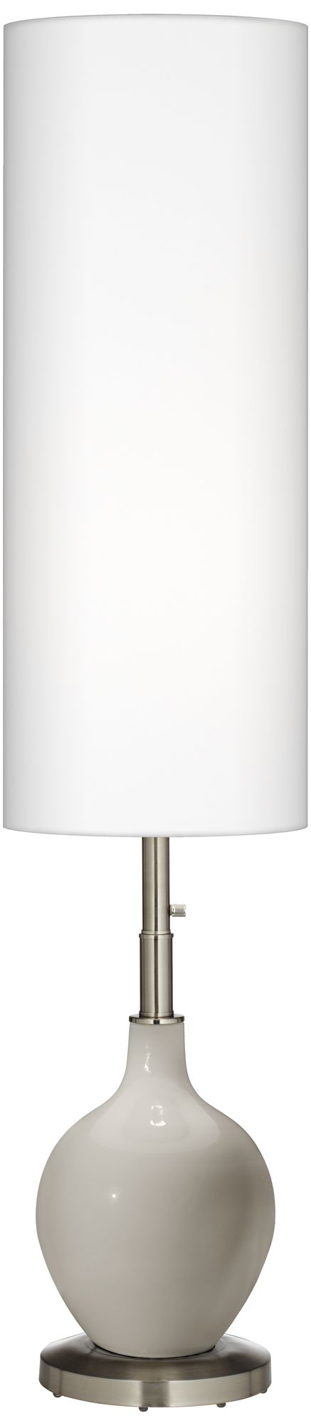 Requisite Gray Ovo Floor Lamp