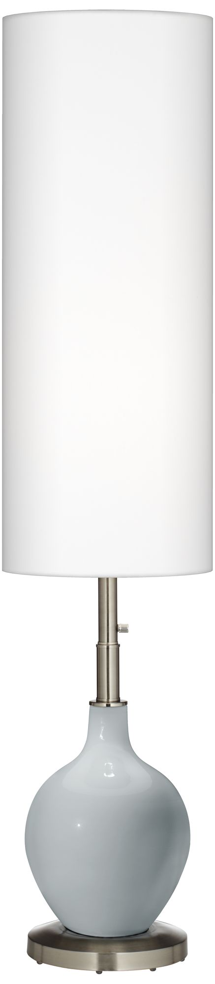 Uncertain Gray Ovo Floor Lamp