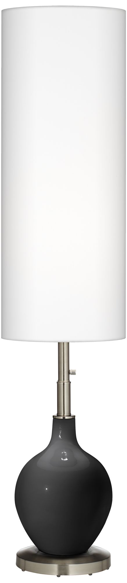 Tricorn Black Ovo Floor Lamp