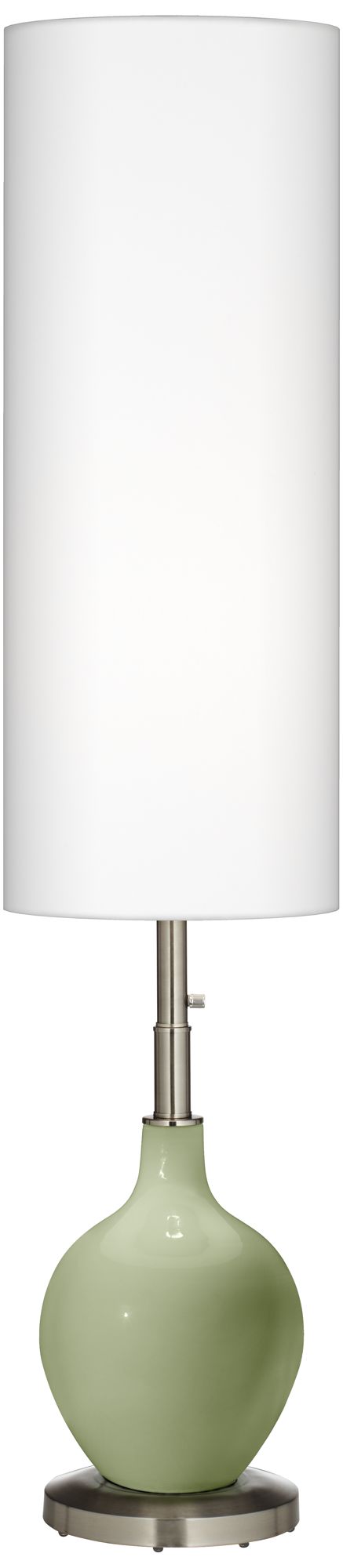 Majolica Green Ovo Floor Lamp