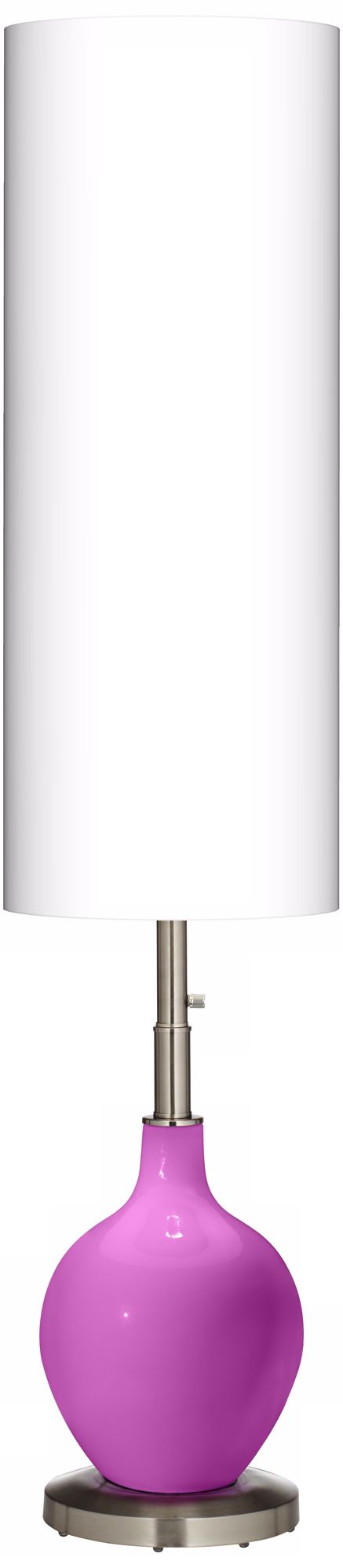 Peony Purple Ovo Floor Lamp