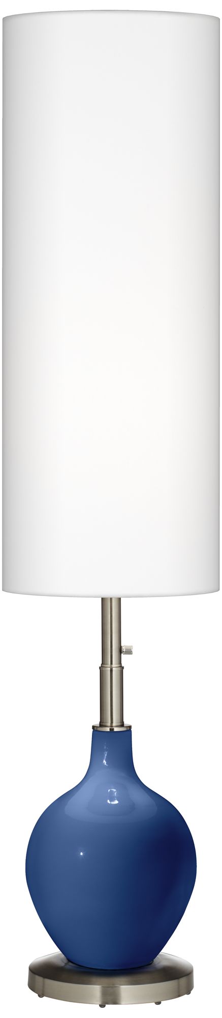 Monaco Blue Ovo Floor Lamp