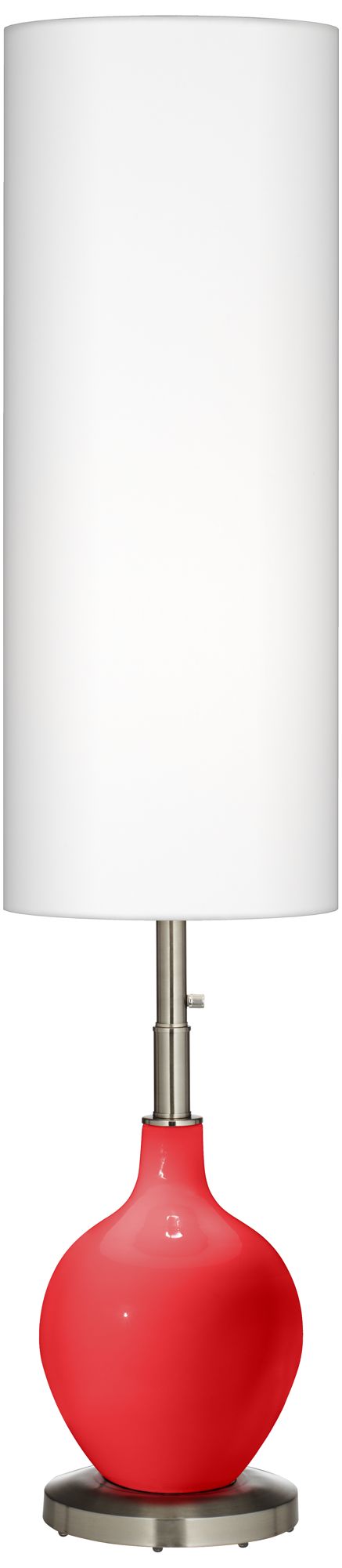 Poppy Red Ovo Floor Lamp