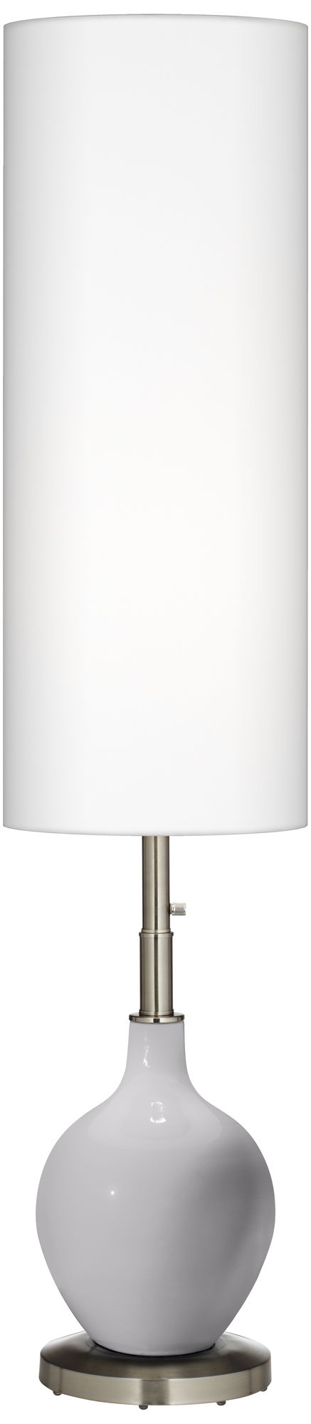 Swanky Gray Ovo Floor Lamp