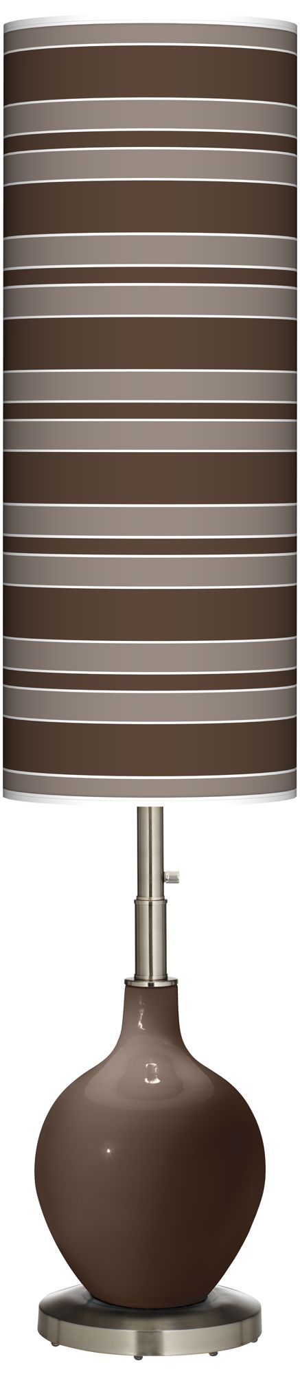 Carafe Bold Stripe Ovo Floor Lamp