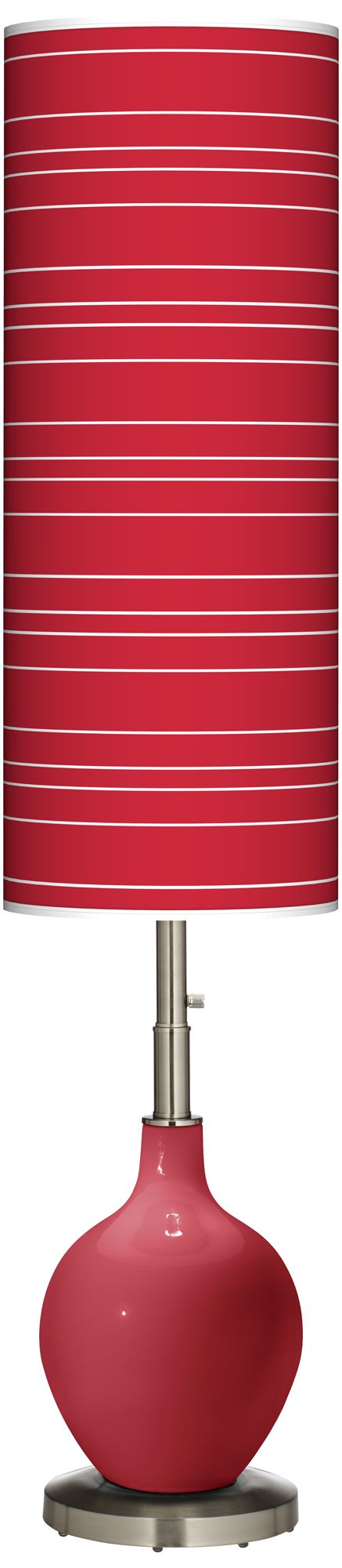 Samba Bold Stripe Ovo Floor Lamp