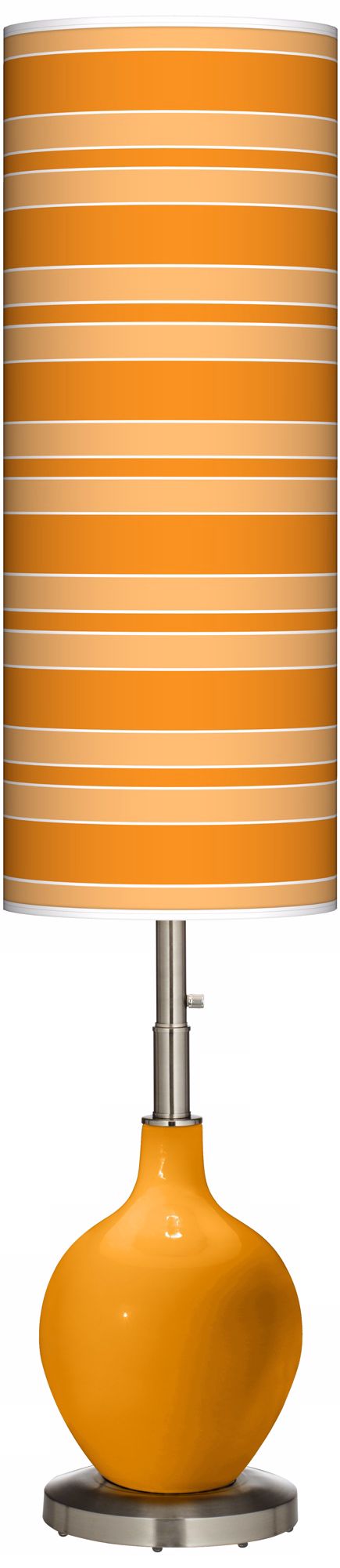 Carnival Bold Stripe Ovo Floor Lamp