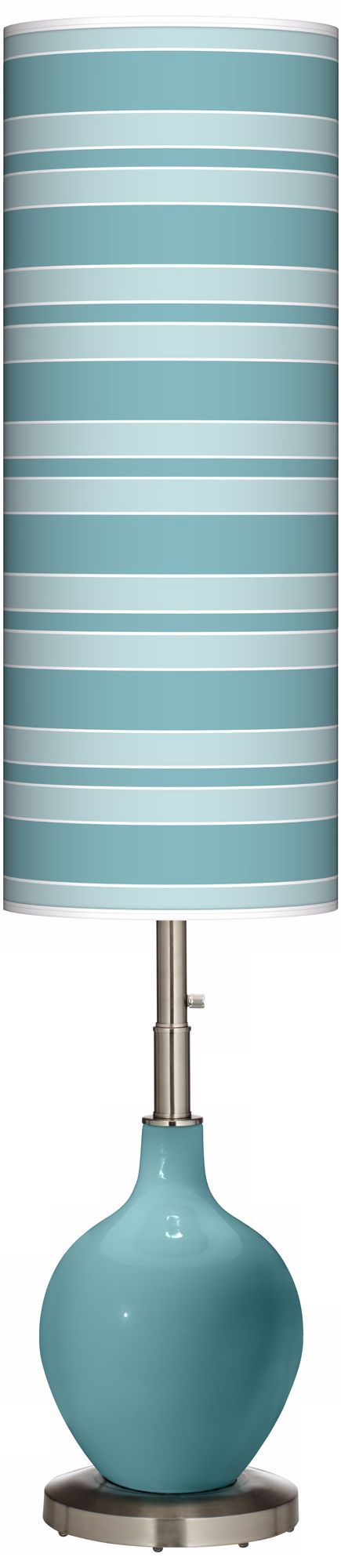 Reflecting Pool Bold Stripe Ovo Floor Lamp