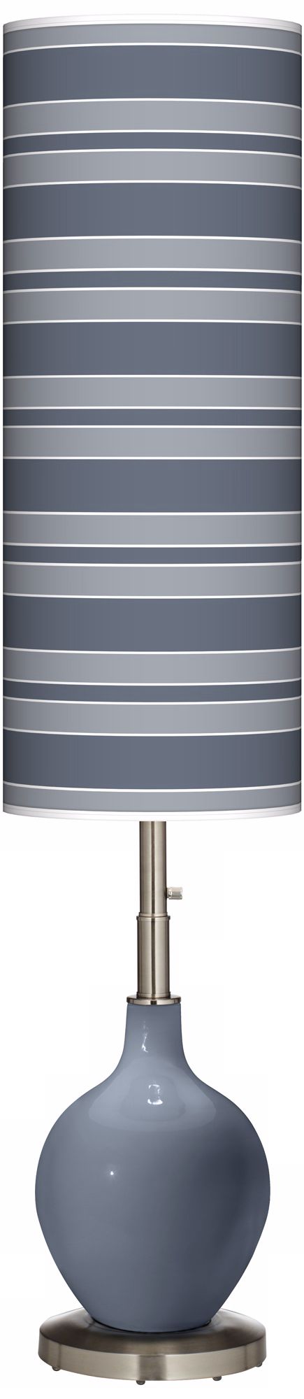 Granite Peak Bold Stripe Ovo Floor Lamp