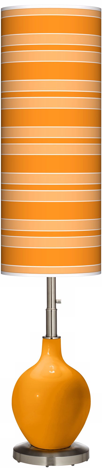 Mango Bold Stripe Ovo Floor Lamp