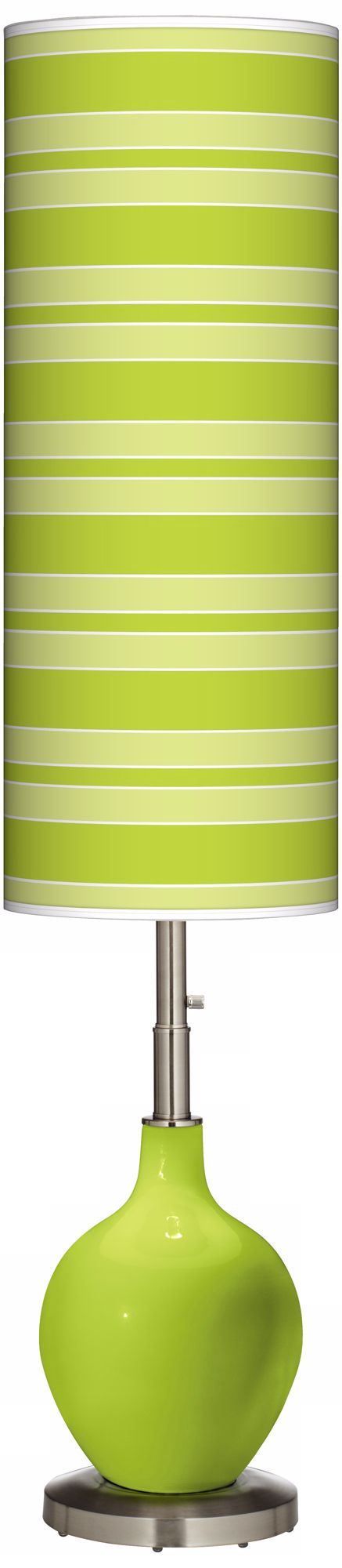 Tender Shoots Bold Stripe Ovo Floor Lamp