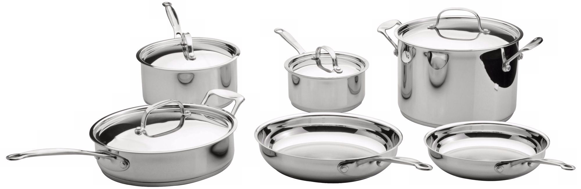 Premium Copper Clad 10-Piece Earthchef Cookware Set
