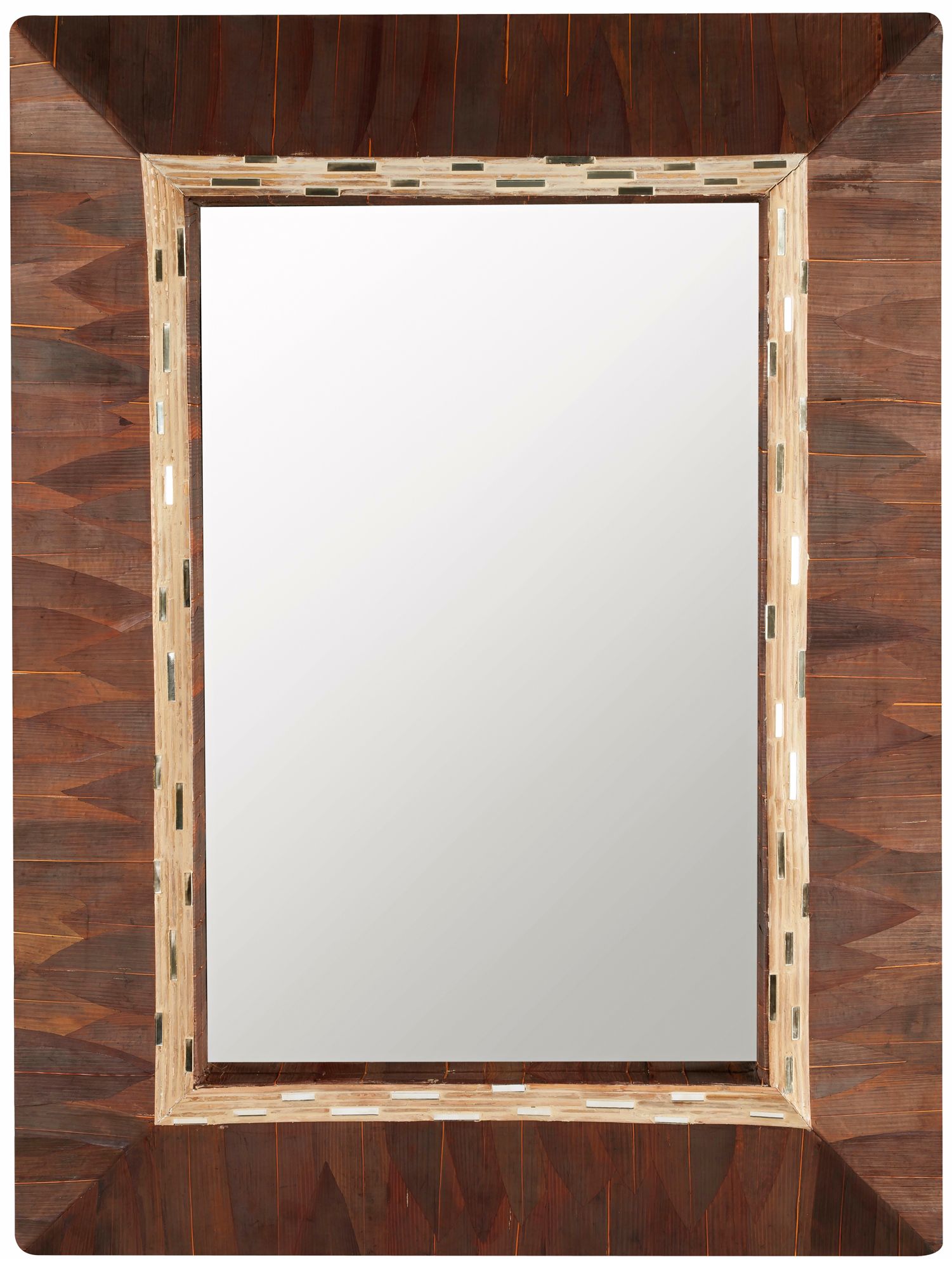 Cooper Classics St. Laurent 31 1/4"H Bamboo Wall Mirror