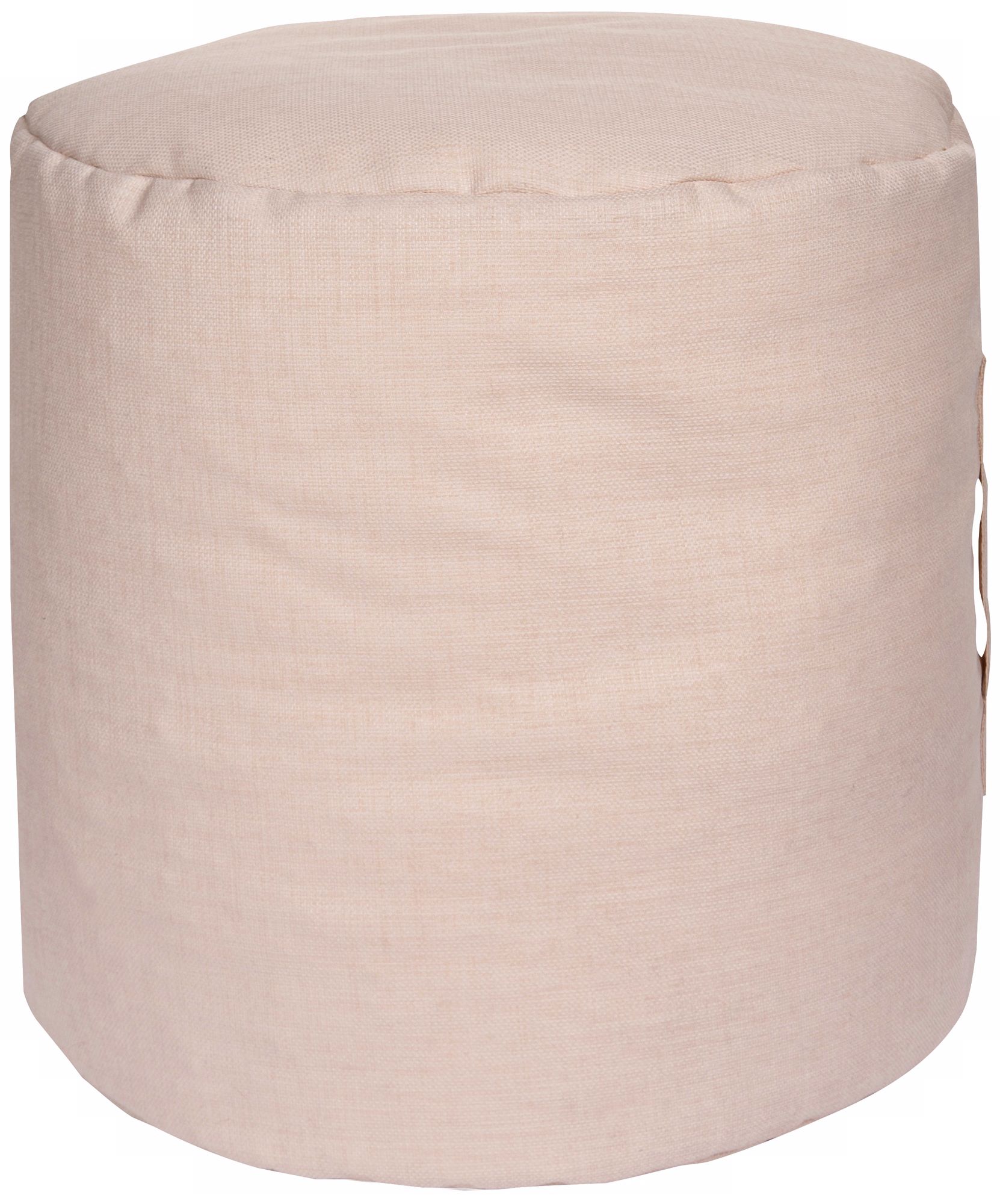 Sand Round Surya Pouf Ottoman