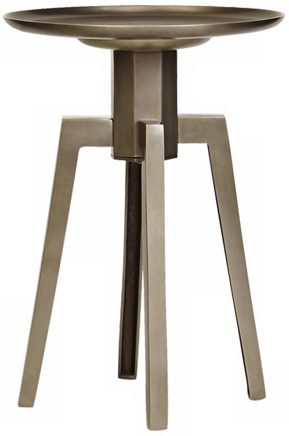 4-Legged Cast Aluminum Side Table
