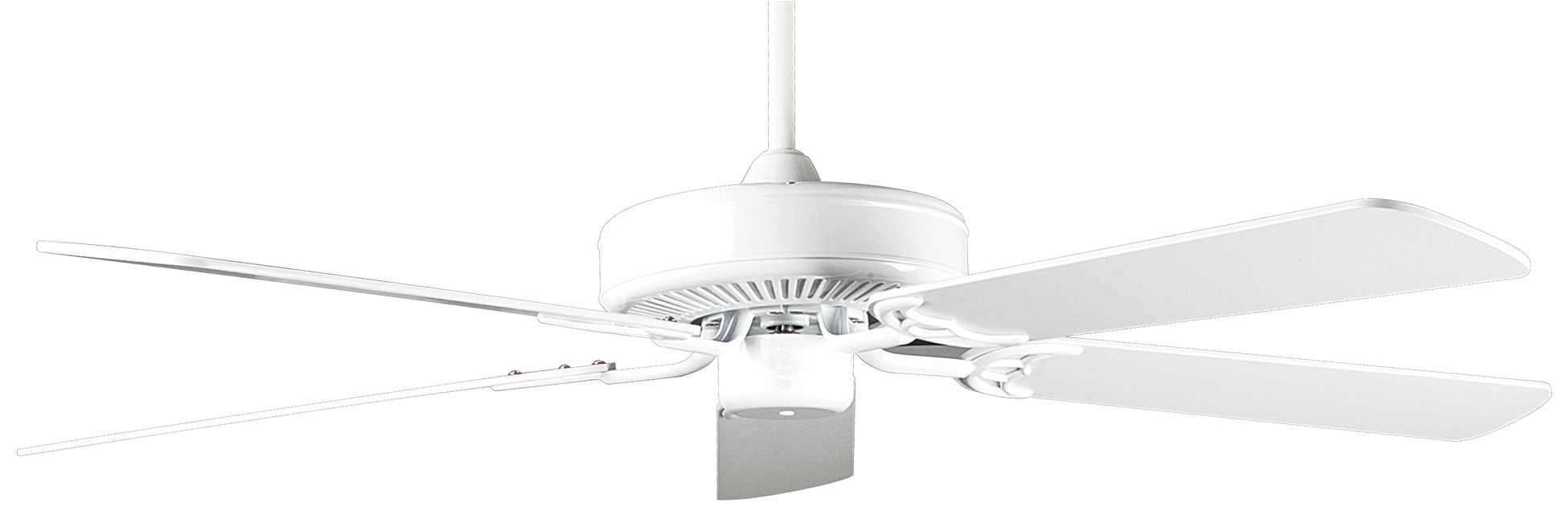 52" Concord California Home White Ceiling Fan