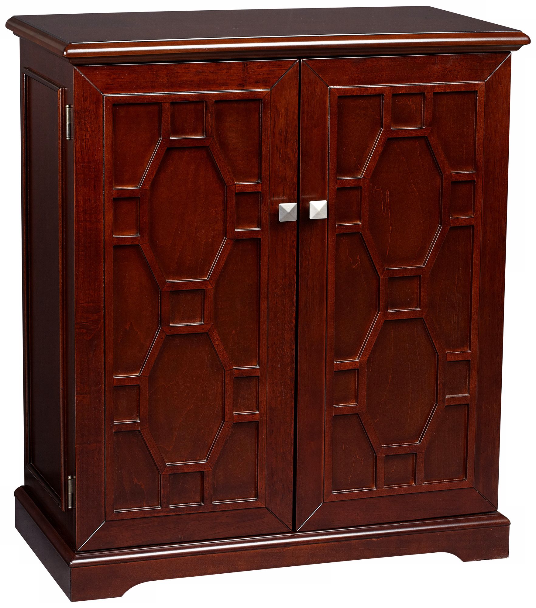 Royce 2-Door Espresso Wood Chest