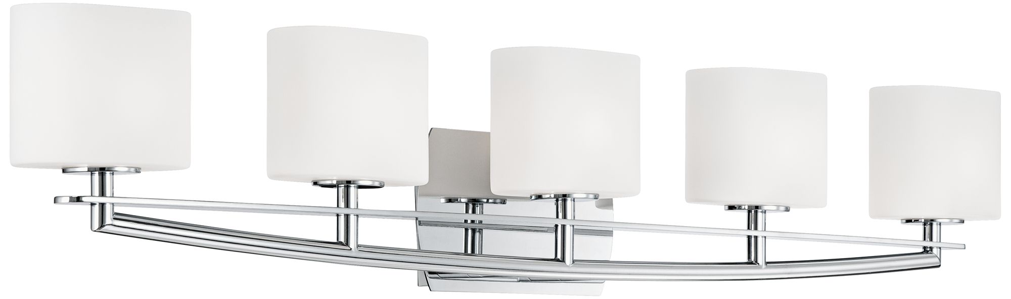Columbus Avenue 40 1/2" Wide Chrome Wall Light Fixture