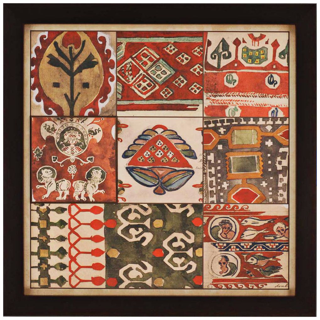 Byzantine Relics I 27" Square Giclee Wall Art