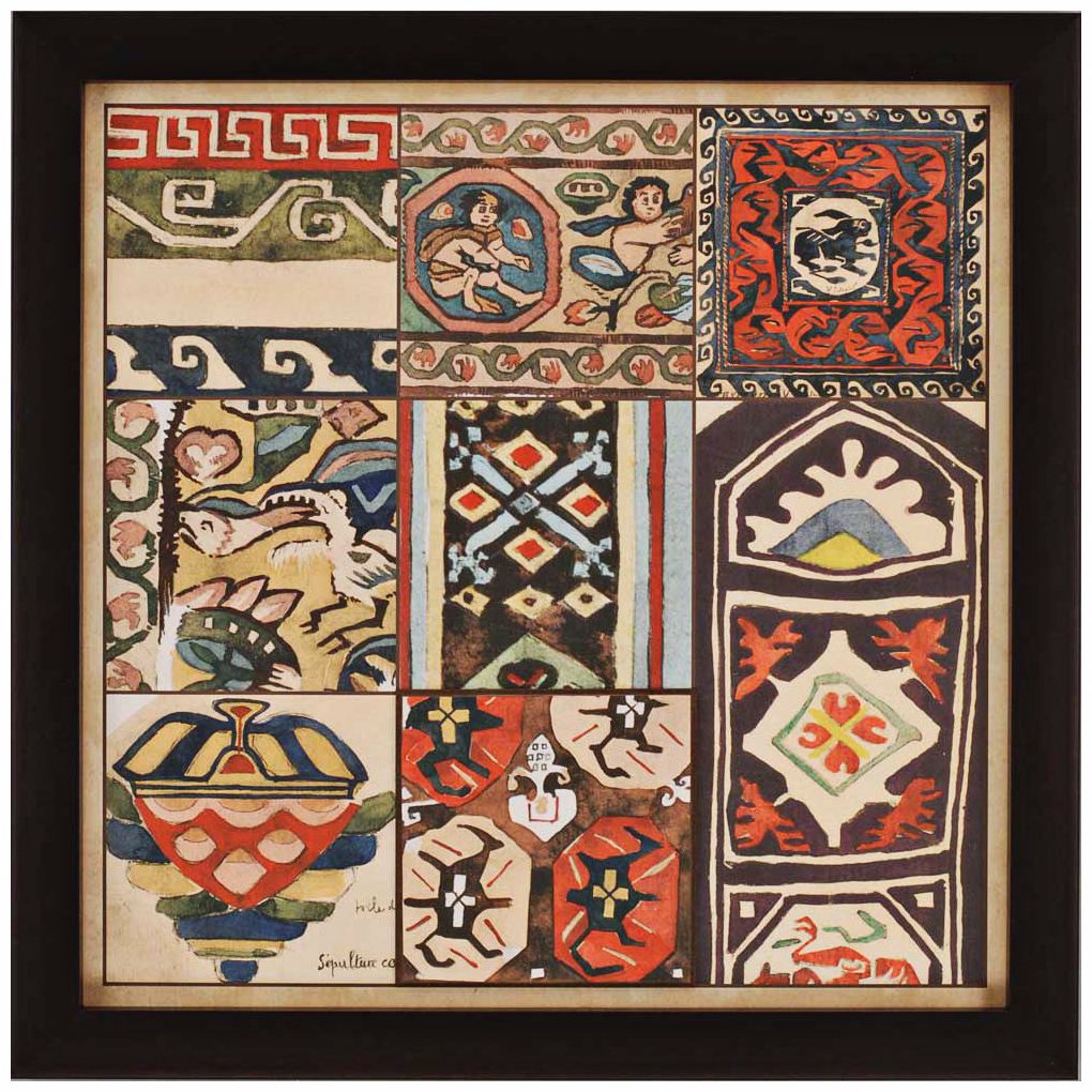 Byzantine Relics II 27" Square Giclee Wall Art