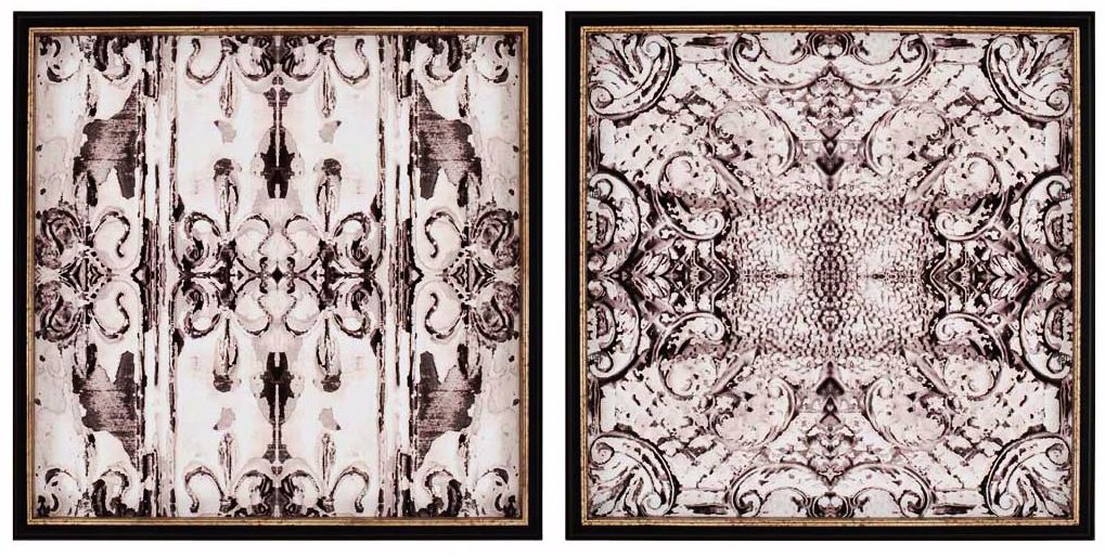 Tin Tile II Set of 2 26" Giclee Wall Art