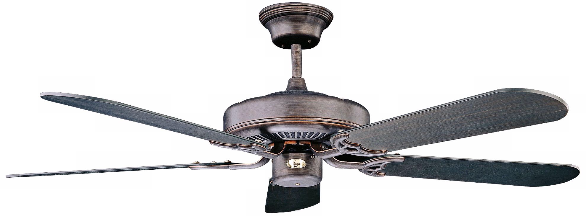 52" Decorama Oil-Rubbed Bronze Ceiling Fan