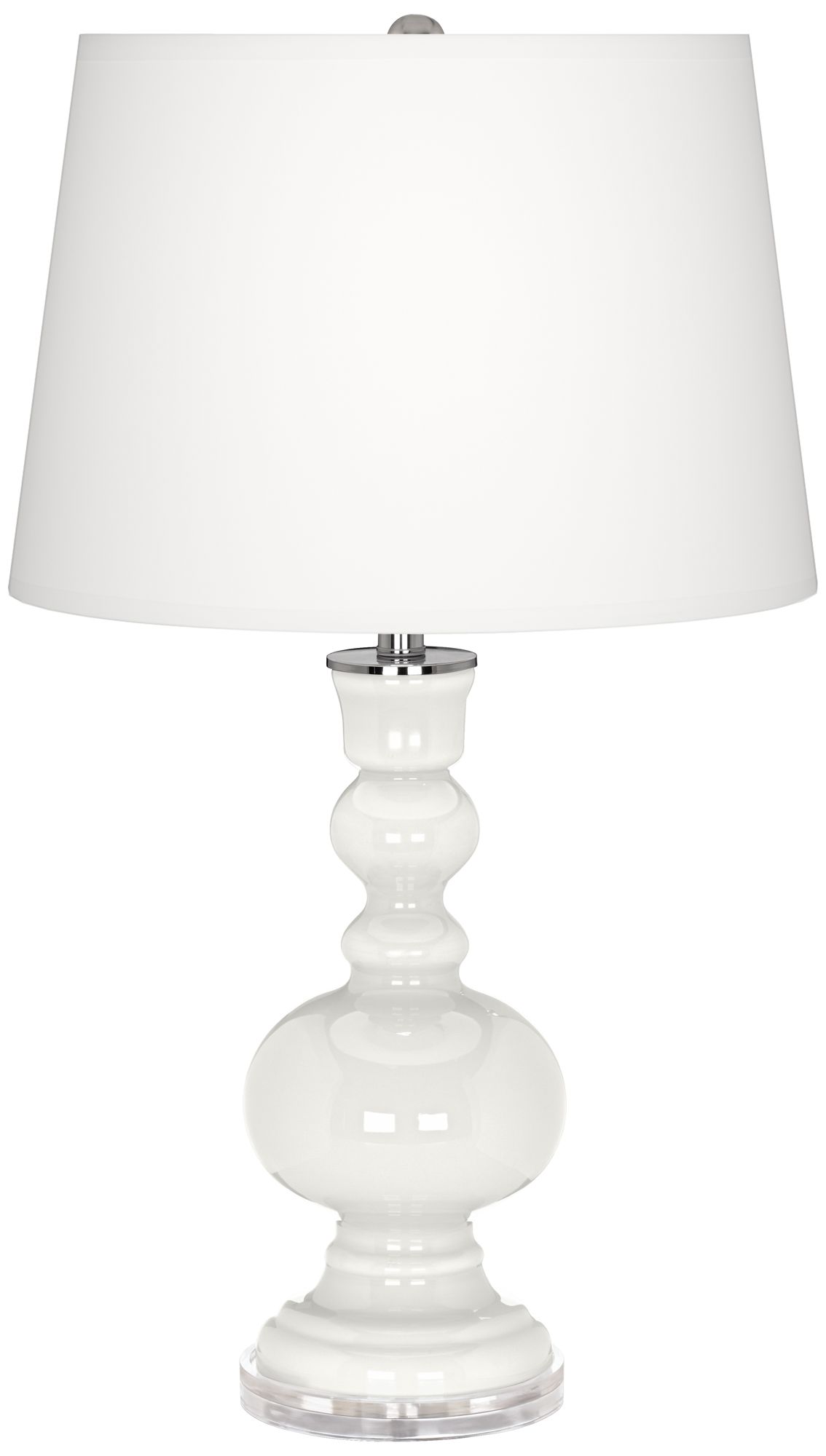 Winter White Apothecary Table Lamp