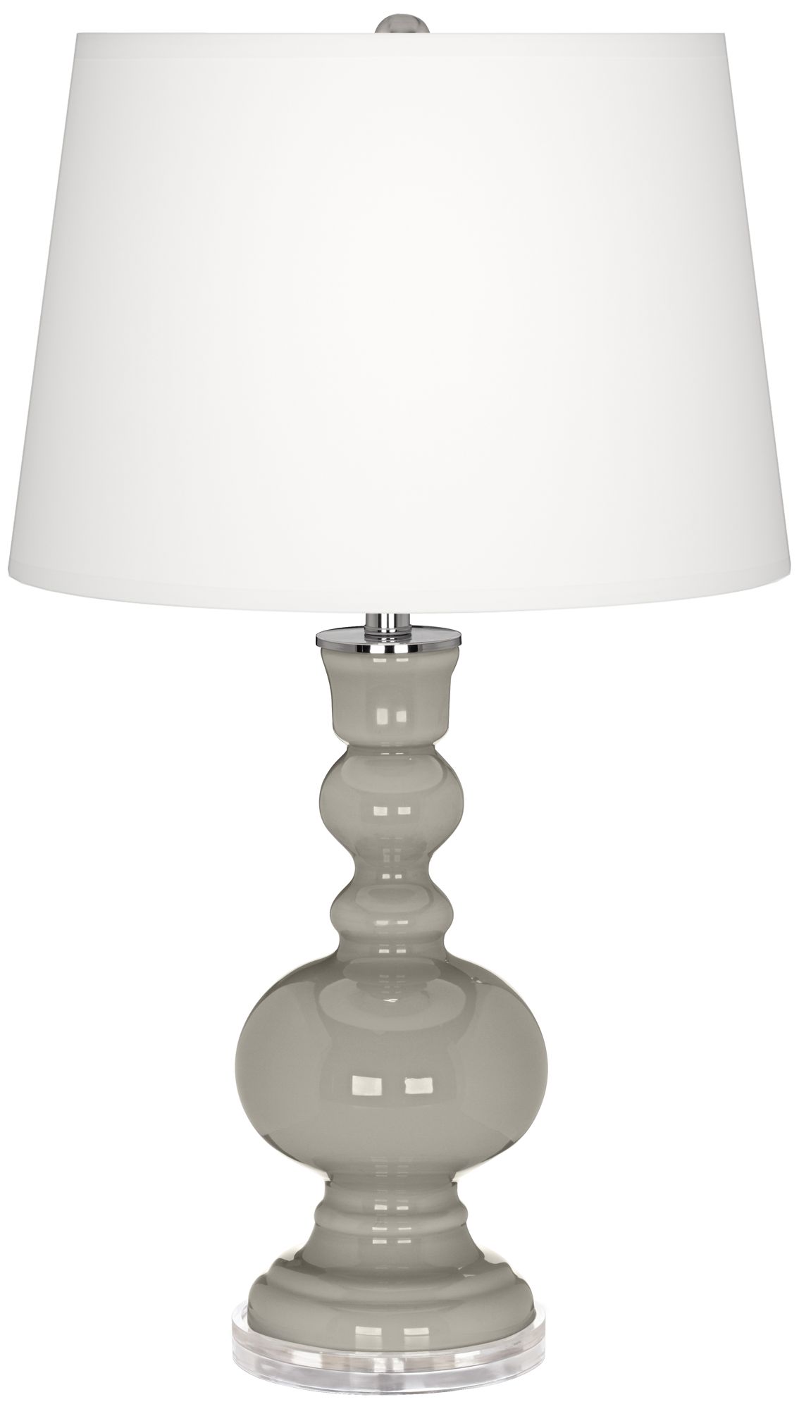 Requisite Gray Apothecary Table Lamp