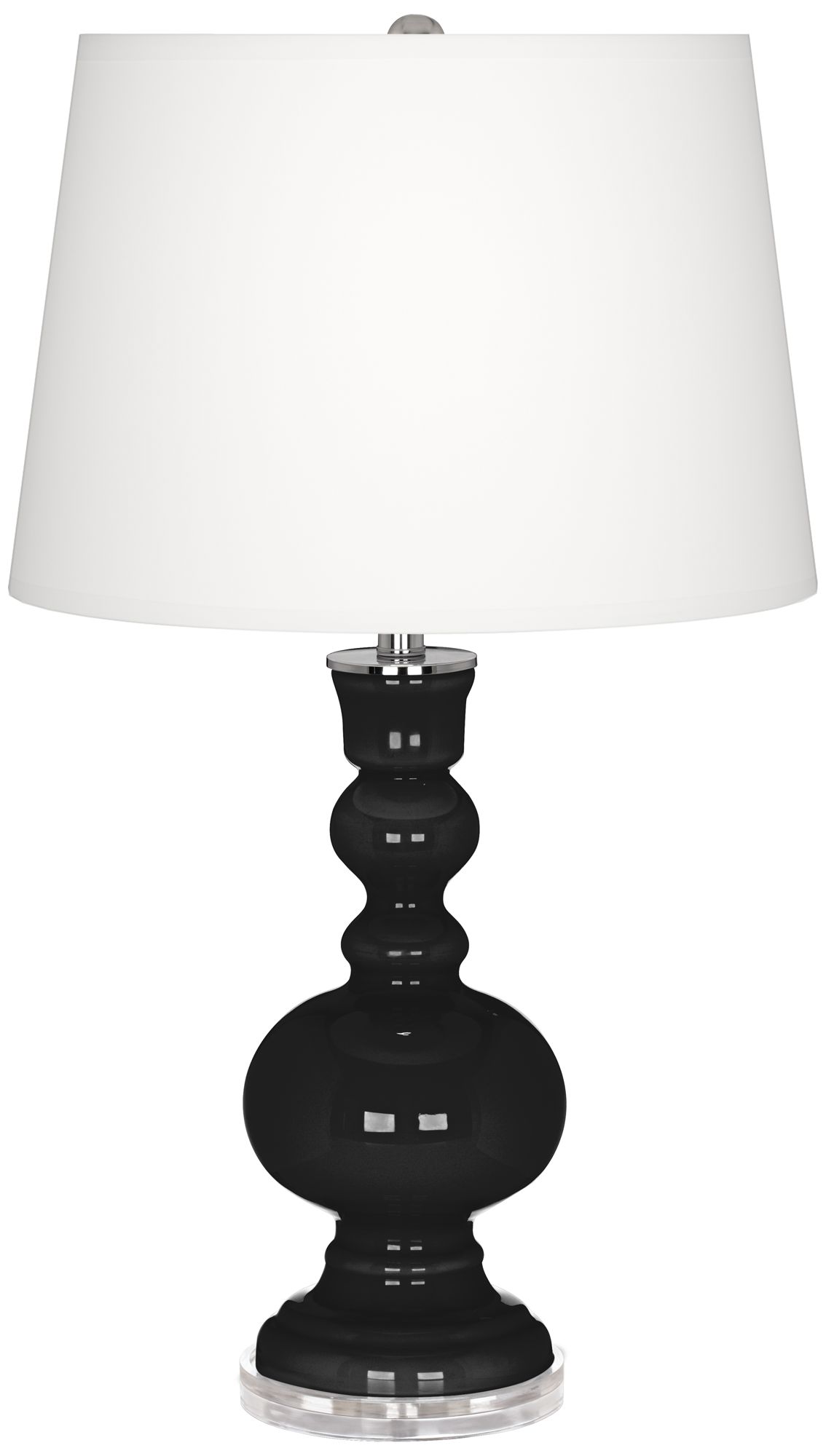 Tricorn Black Apothecary Table Lamp