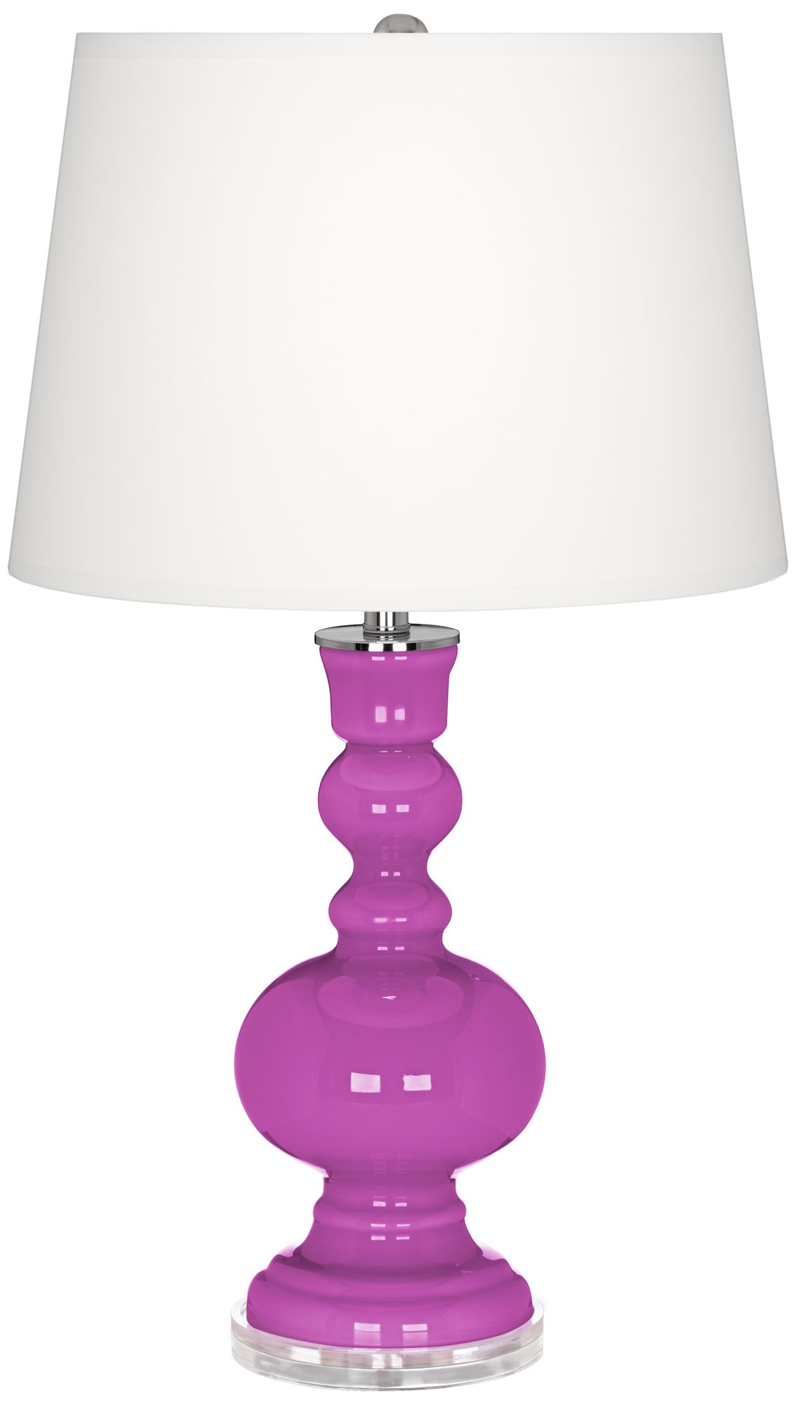 Peony Purple Apothecary Table Lamp
