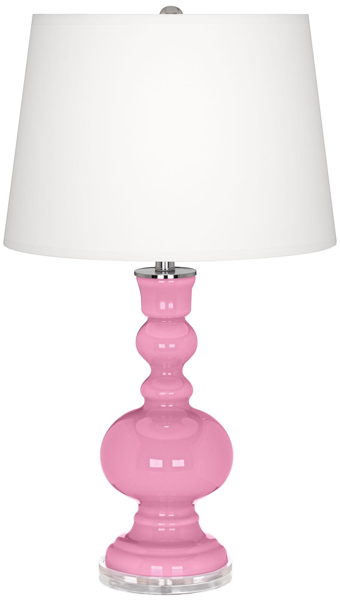 Pale Pink Apothecary Table Lamp