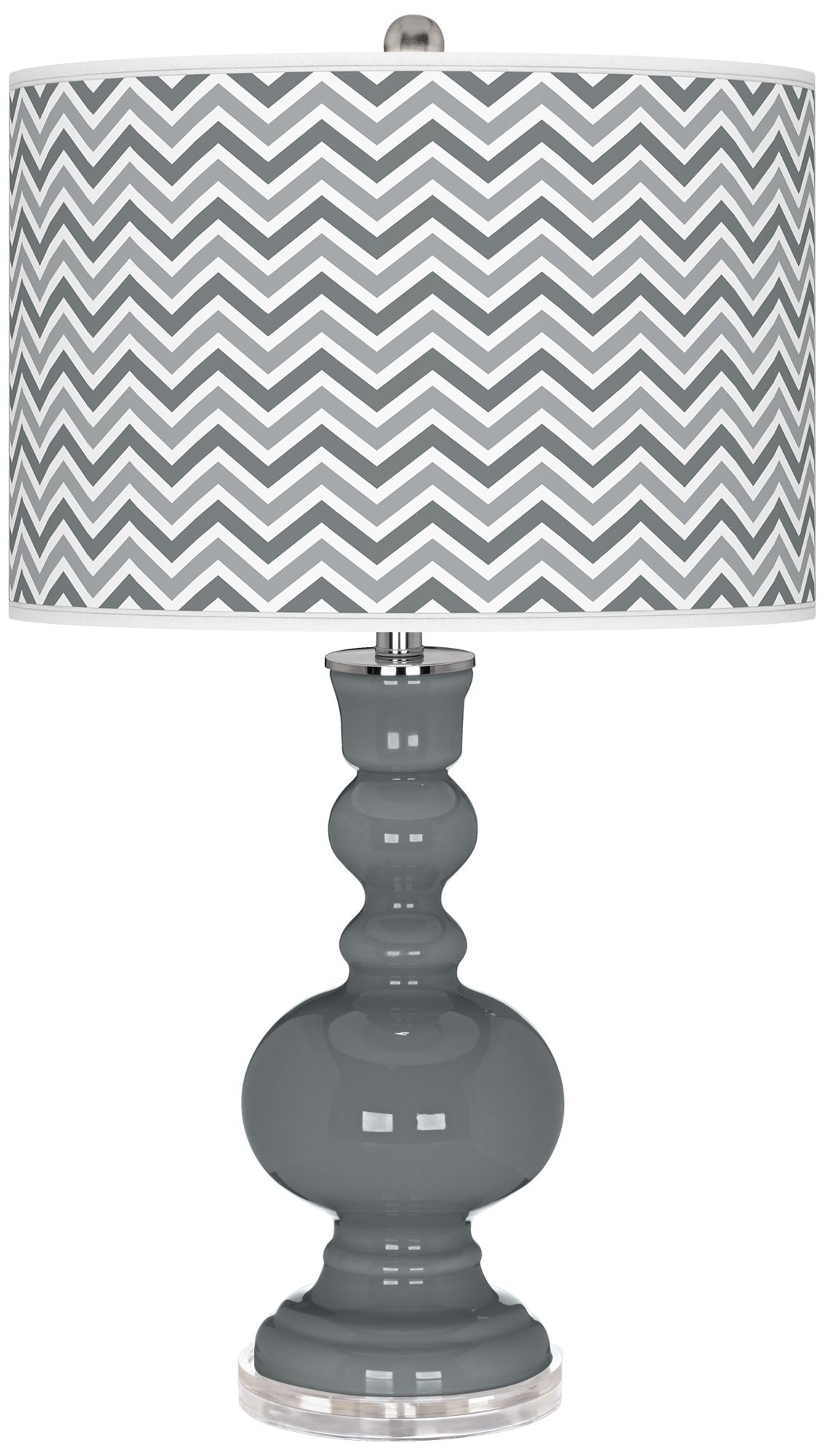 Software Narrow Zig Zag Apothecary Table Lamp