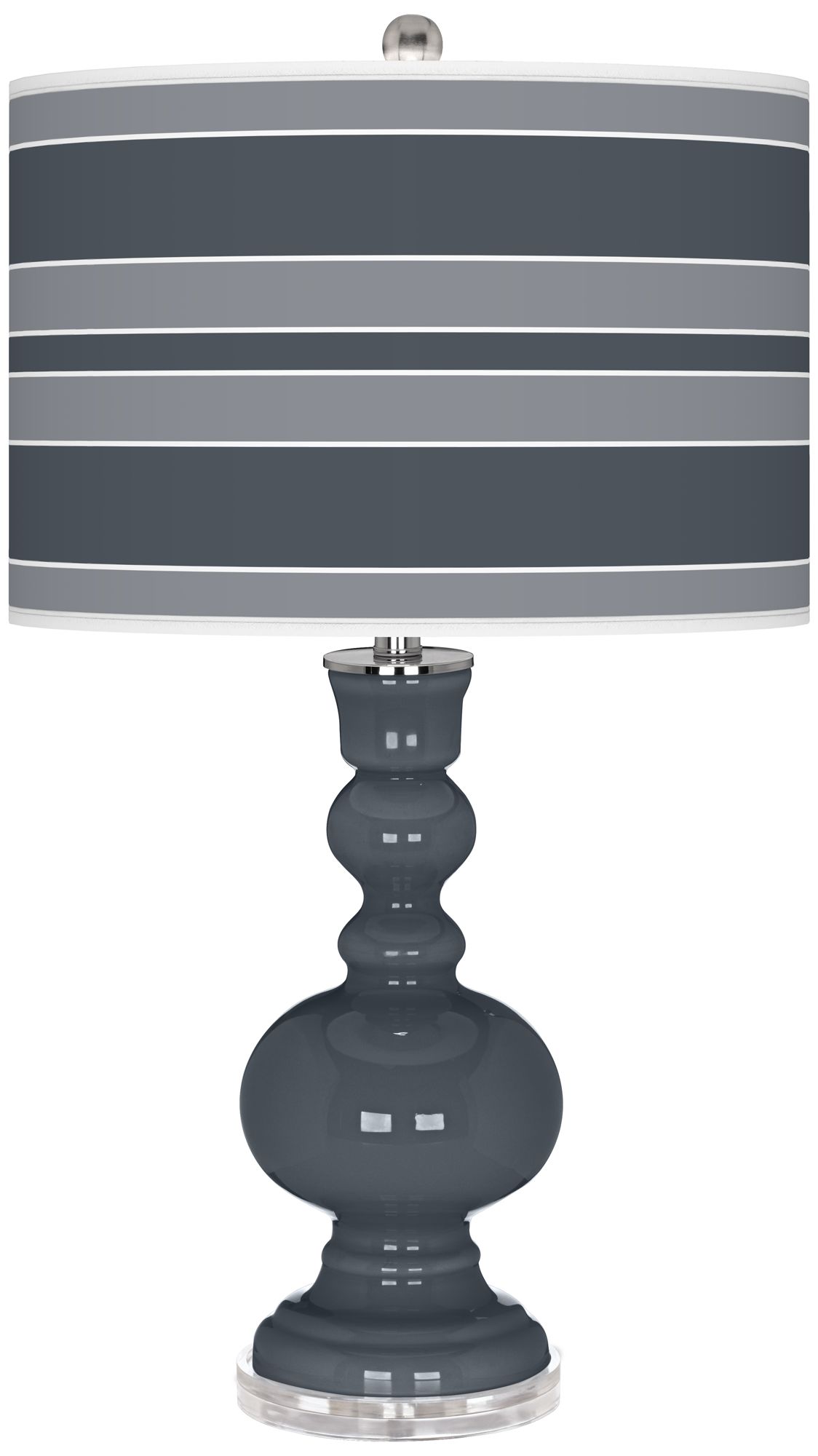 Turbulence Bold Stripe Apothecary Table Lamp