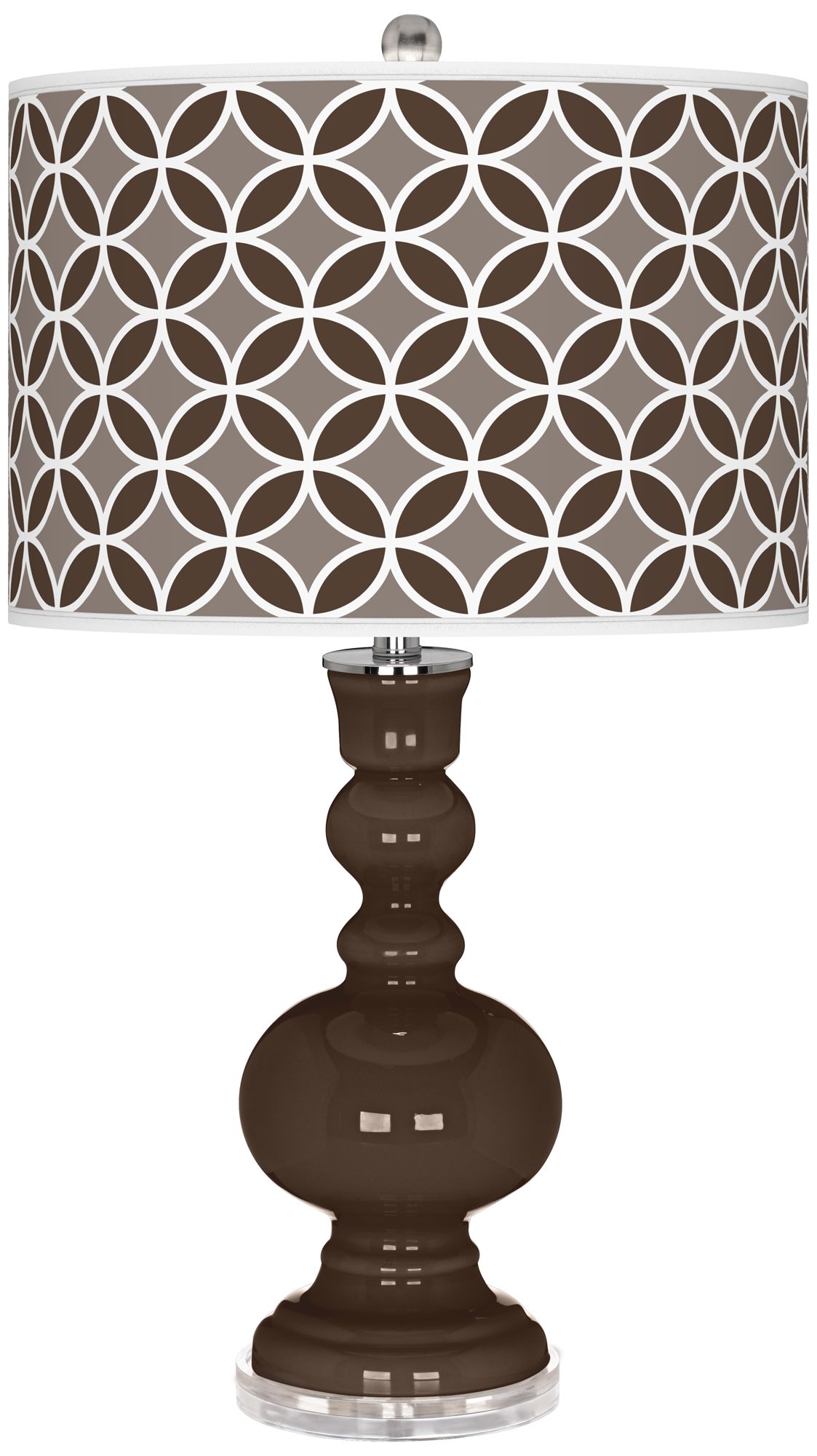 Carafe Circle Rings Apothecary Table Lamp