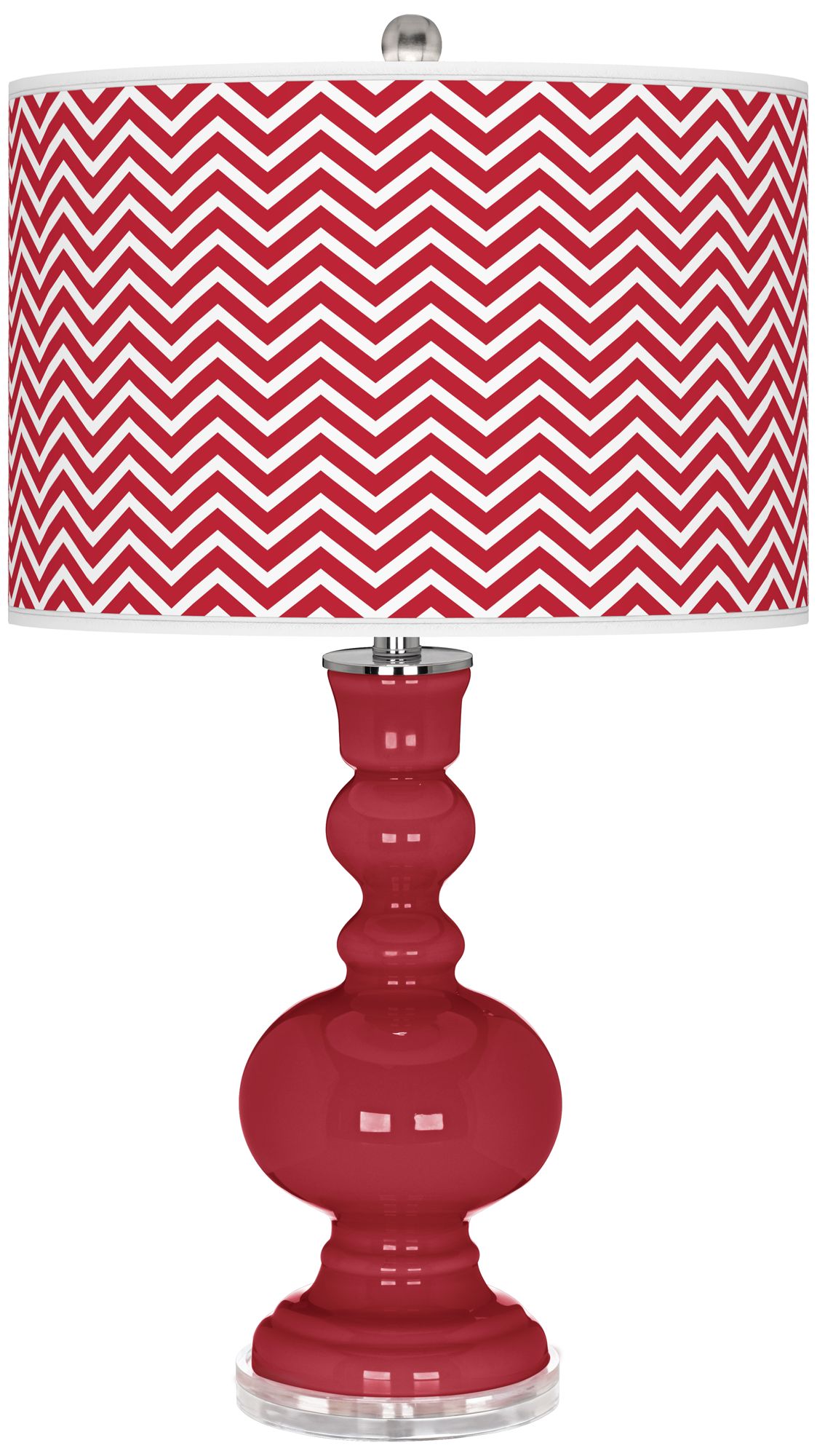 Samba Narrow Zig Zag Apothecary Table Lamp