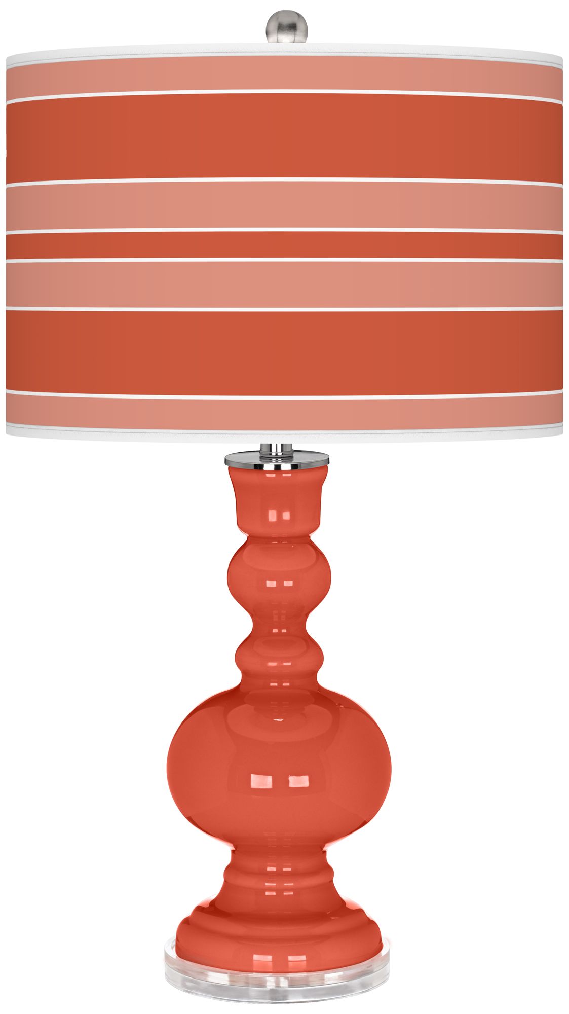 Koi Bold Stripe Apothecary Table Lamp
