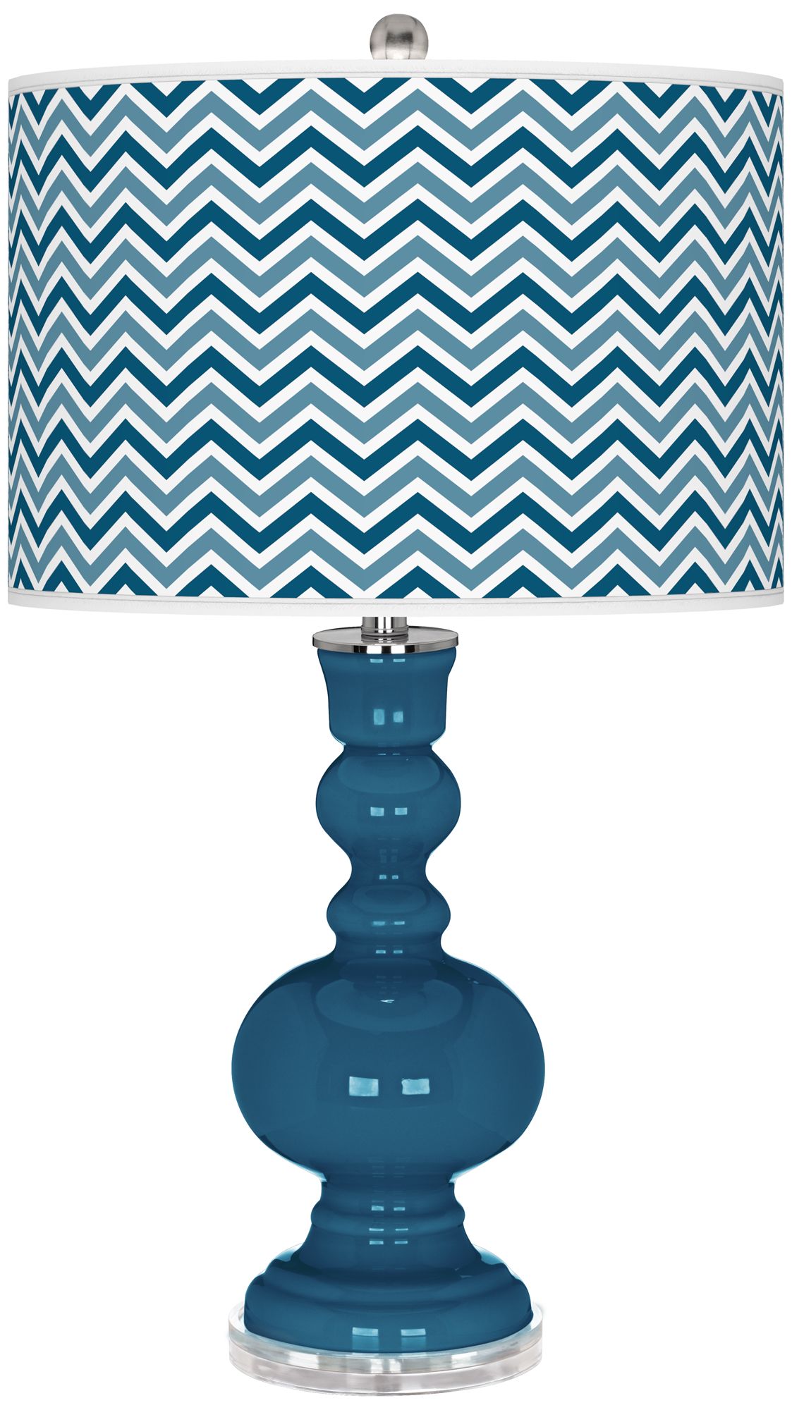 Bosporus Narrow Zig Zag Apothecary Table Lamp