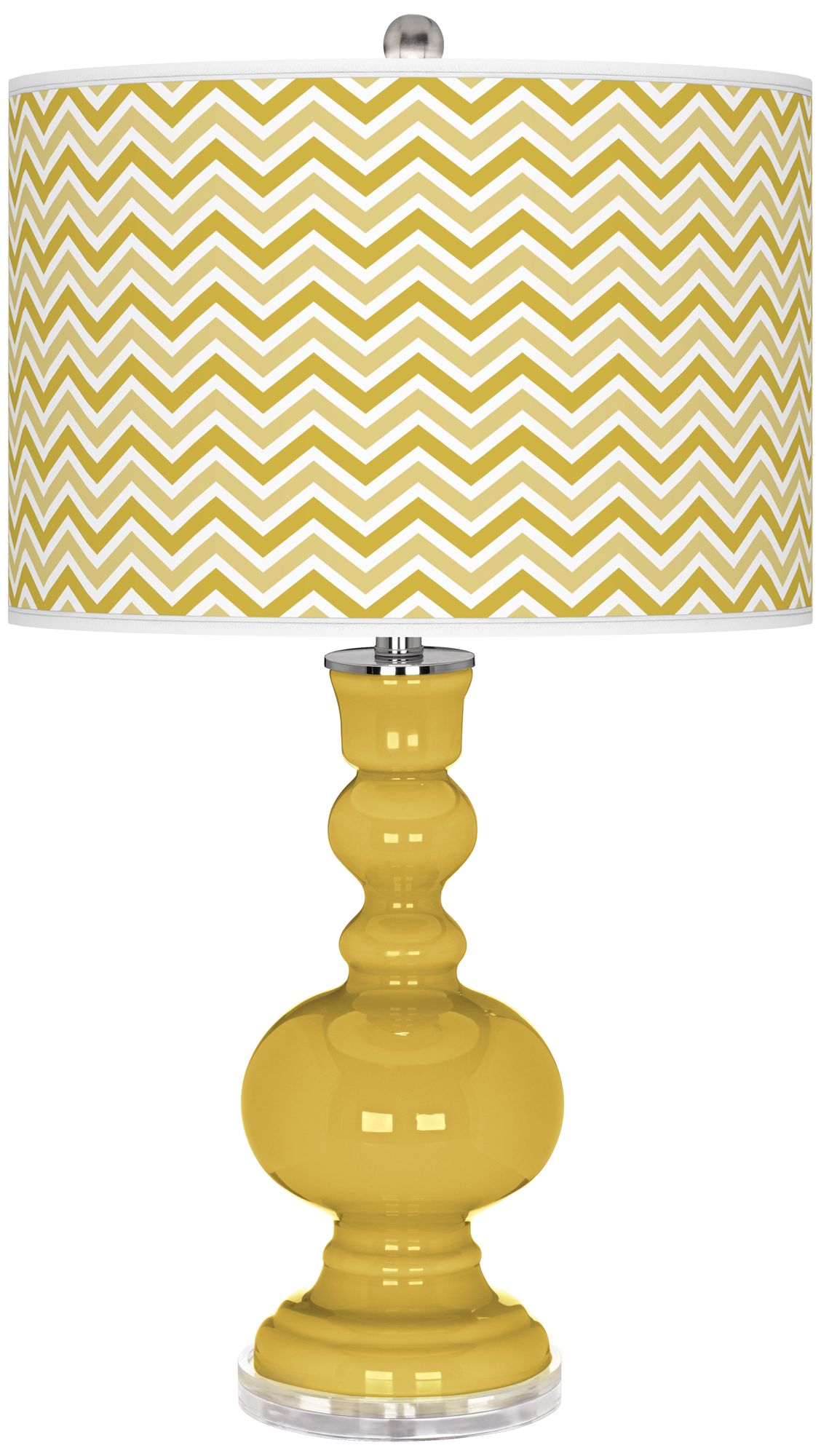 Nugget Narrow Zig Zag Apothecary Table Lamp