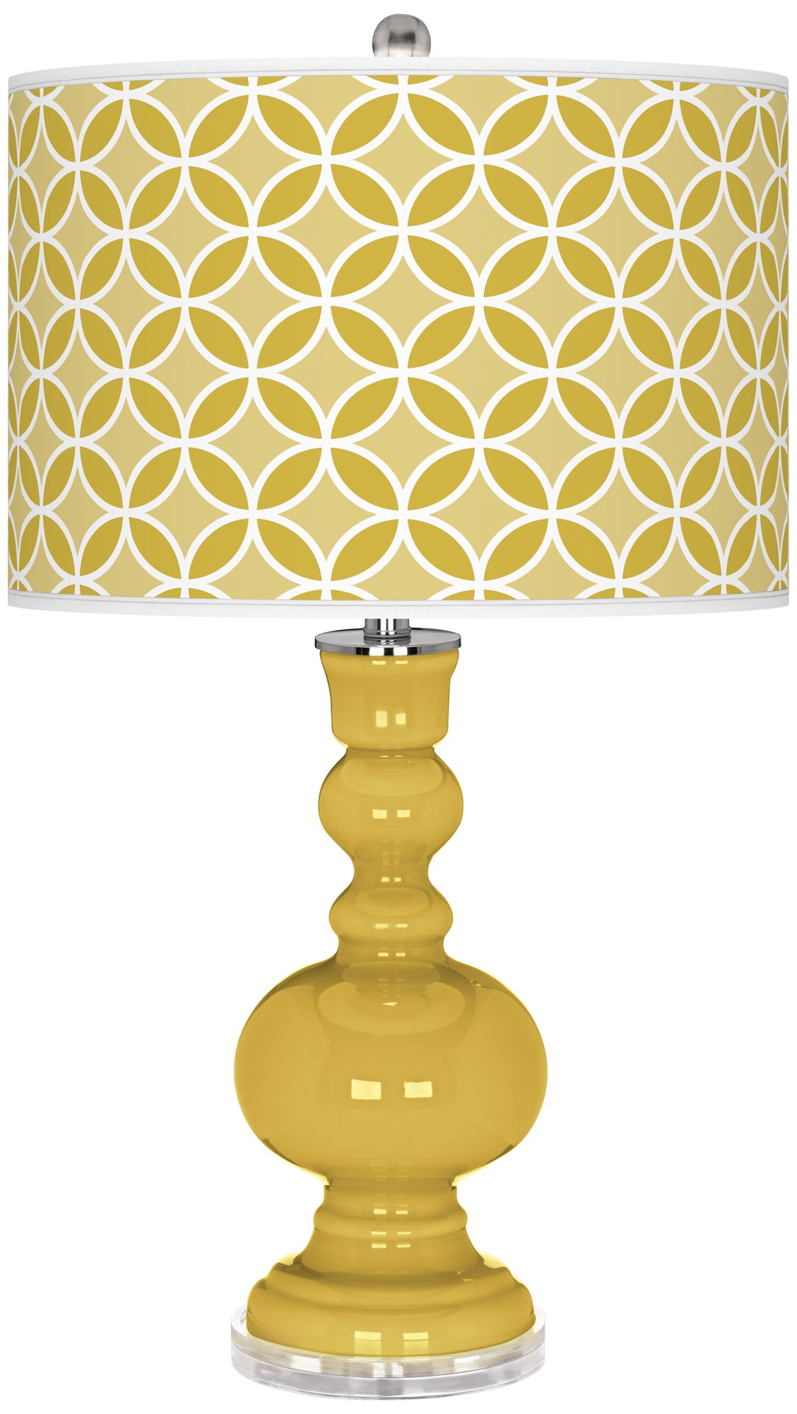 Nugget Circle Rings Apothecary Table Lamp