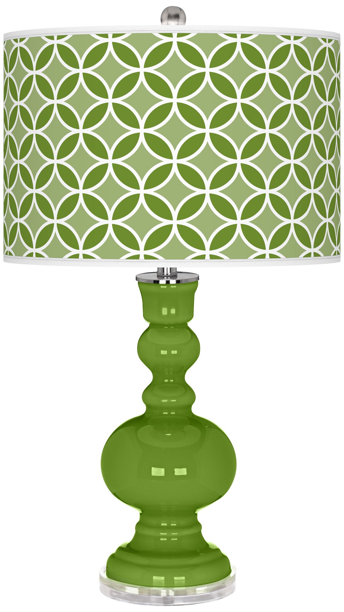 Gecko Circle Rings Apothecary Table Lamp
