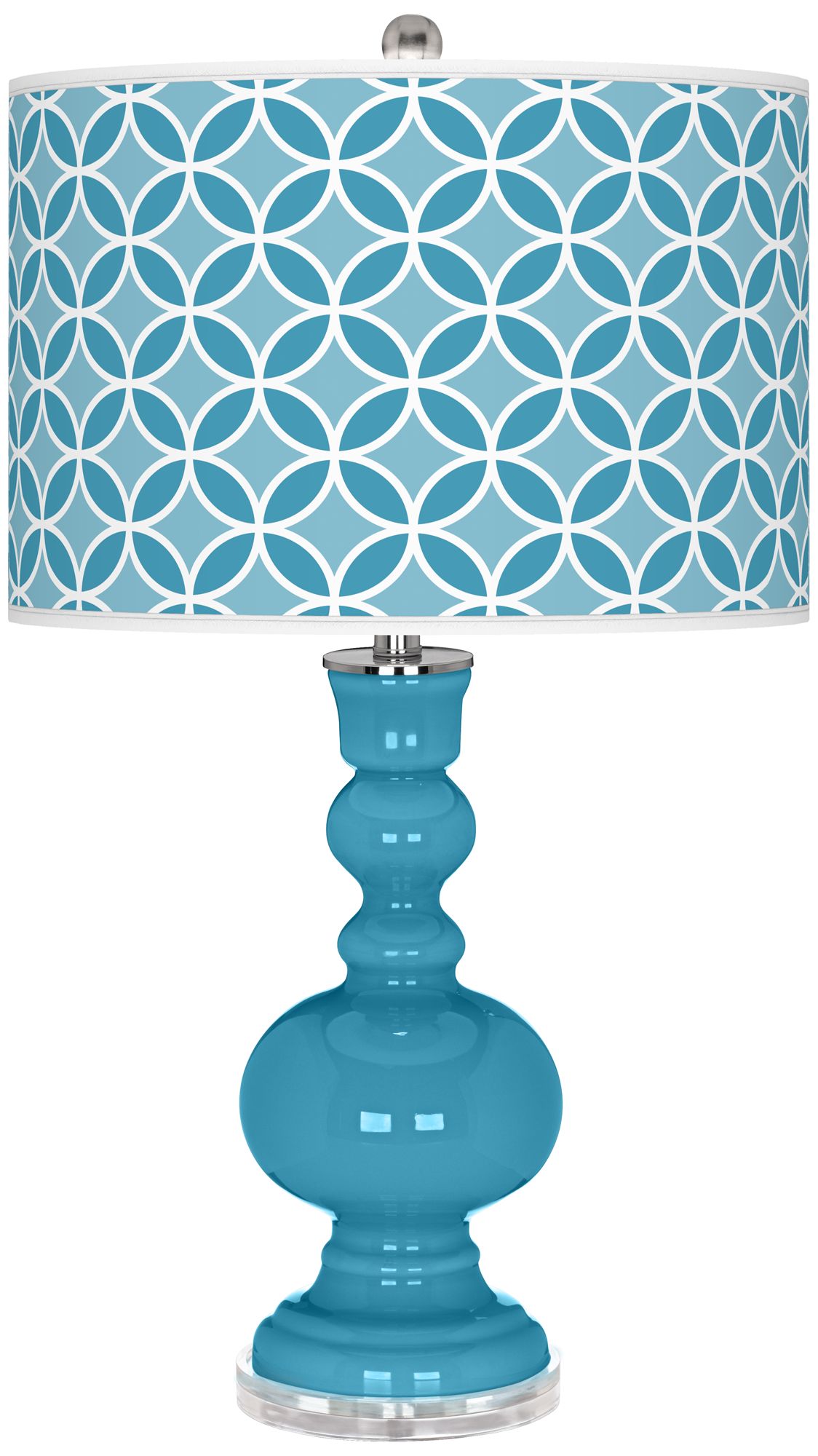 Jamaica Bay Circle Rings Apothecary Table Lamp