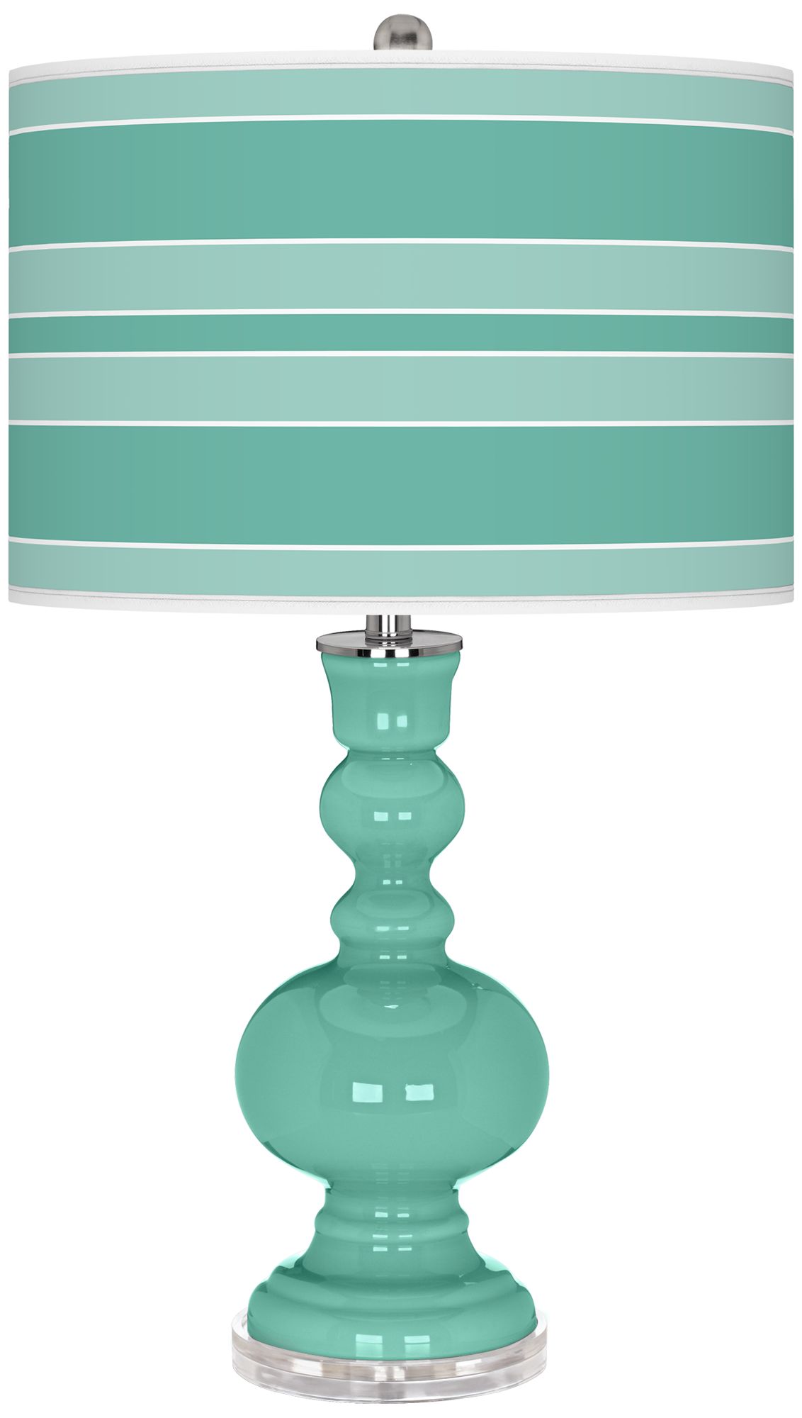Larchmere Bold Stripe Apothecary Table Lamp