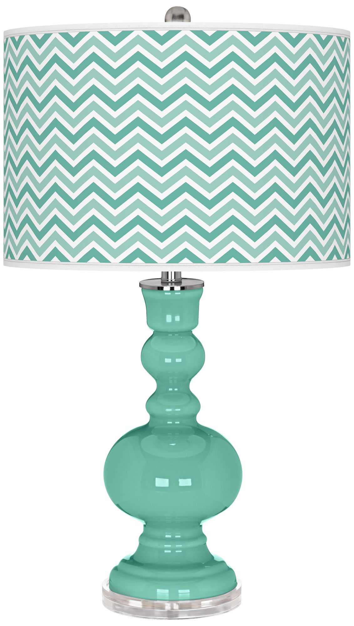 Larchmere Narrow Zig Zag Apothecary Table Lamp